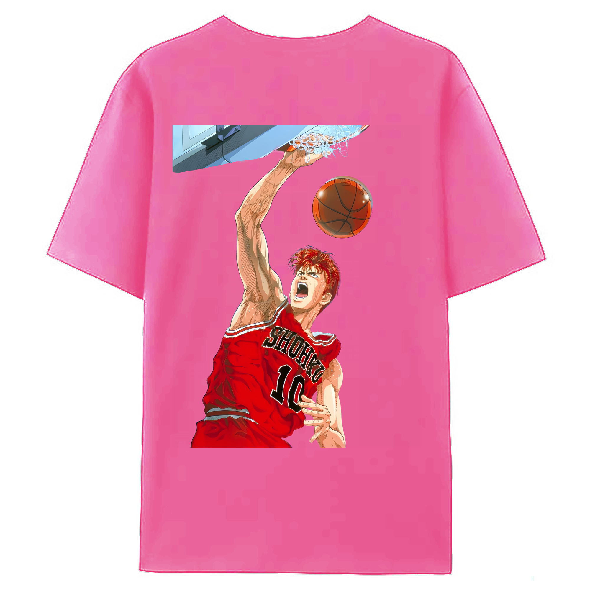 （画像用） SLAM DUNK／スラムダンク レディース半袖Tシャツ(バックプリント)